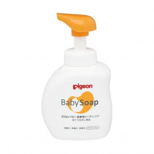 Pigeon Baby Soap Whole Body Foam Soap Moist 500ml (Fragrance Free)